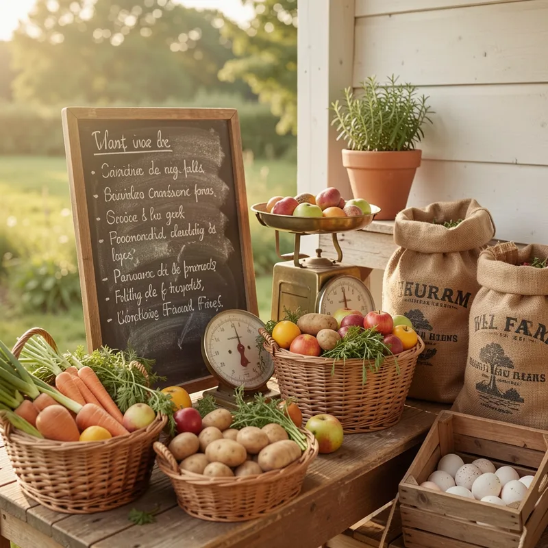Vente directe à la ferme : guide complet pour démarrer en 2026