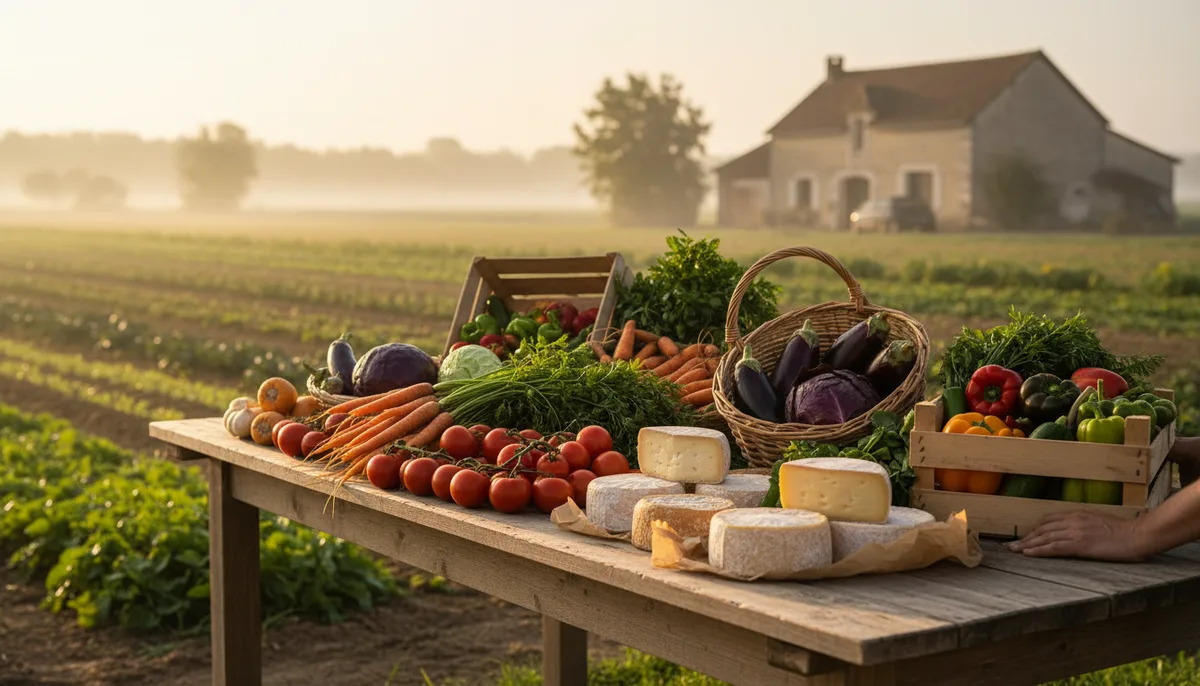 Ferme bio en vente directe : produits fermiers certifiés, sans intermédiaire